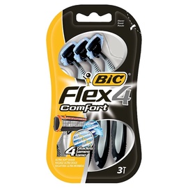 Skuveklis Bic Flex 4 Comfort, 3 gab