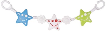 Игрушка для коляски Tullo Rattle Stars, синий/белый/зеленый