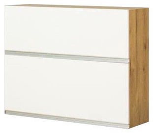 Bodzio Monia Upper Split Cabinet 90 White/Brown