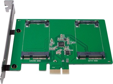 LogiLink PCI-E to 2 x mSATA SSD PC0078