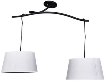 Wofi Ancona 2x60W E27 Black/Gray 060211