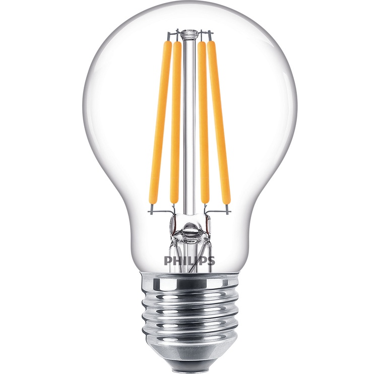 Лампочка Philips LED, теплый белый, E27, 10.5 Вт, 1521 лм