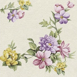 Paw Decor Collection Elegant Garland Napkins 33x33cm