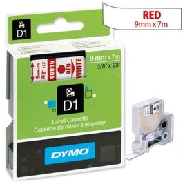 Lente Dymo D1 9MM Red/WH