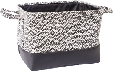 Home4you Yana-1 Basket 40x30x30cm Black/White