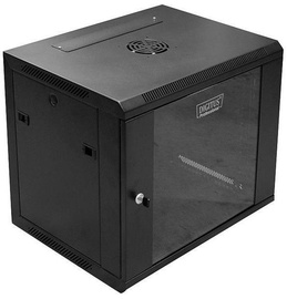 Digitus Wallmount Cabinet 19" 09U/600mm Black