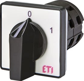 Slēdzis ETI Rotary Cam Switch 0-1 3P 16A CS 16 10 U