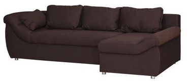 Kampinė sofa Bodzio Rojal Bronze, dešininė, 258 x 145 x 73 cm
