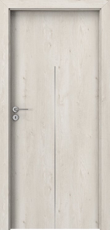 Siseukseleht Porta H1 Porta line H1, parempoolne, skandinaavia tamm, 203 x 64.4 x 4 cm
