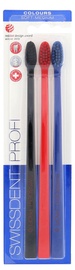 Swissdent Colors Soft Medium Toothbrush 3pcs