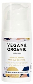 Fluīds Vegan & Organic Sebo-Balancing Anti-Blemish Fluid, 30 ml