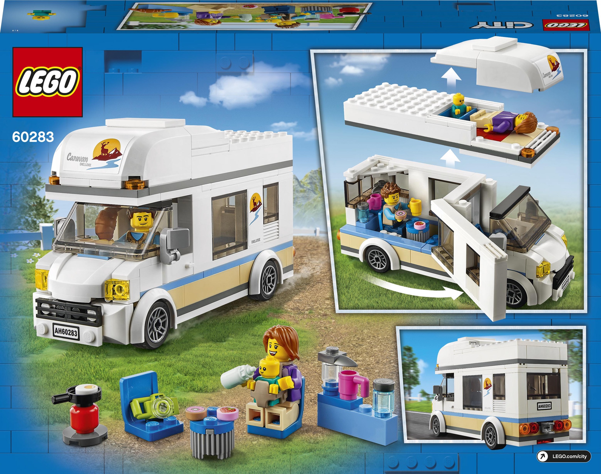 Preferential treatment Debtor Brighten Konstruktorius LEGO City Stovyklautojų atostogų furgonas 60283, 190 vnt. -  Senukai.lt