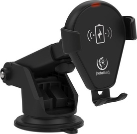Rebeltec Car Holder With Qi Wireless Charging Black
