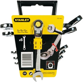 Divpusējas uzgriežņu Stanley Combination Wrenches, 8 - 19 mm, 6 gab.