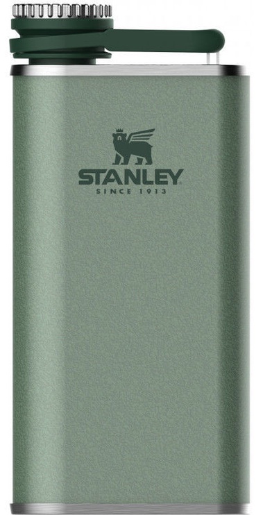 Pudele Stanley Classic Easy Fill Wide Mouth Flask, 0.23 l, zaļa
