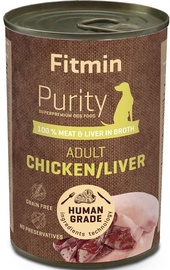 Fitmin Purity Dog Tin Chicken & Liver 400g