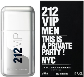 Tualetes ūdens Carolina Herrera 212 VIP Men 50ml EDT