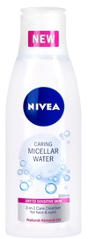 Kosmētikas noņemšanas līdzeklis Nivea Caring, 400 ml, sievietēm