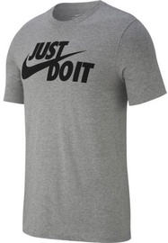 Футболка Nike Just Do It Swoosh AR5006 657, серый, M