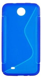 Forcell Back Case S-Line for HTC Desire 300 Blue