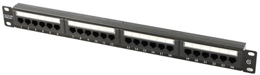 Коммутационная панель Digitus CAT5e Patch Panel 24-Port DN-91524U-1