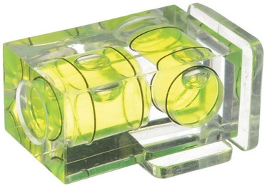 Gulsčiukas Manfrotto Bubble Spirit Level 337, 3.3 cm, skaidri