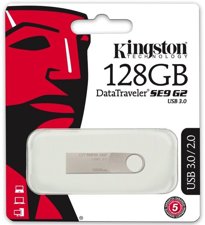 USB-накопитель Kingston DataTraveler SE9 G2, 128 GB