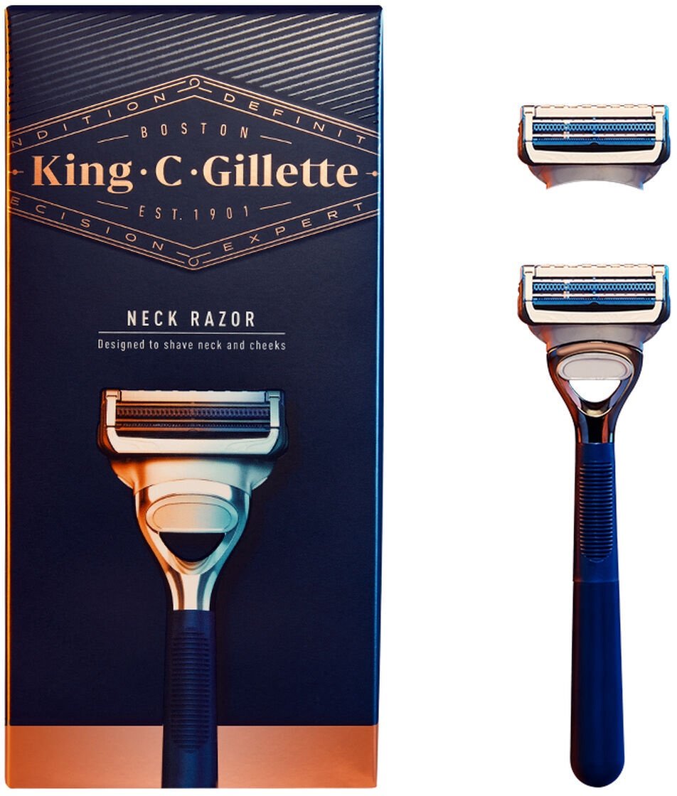 king gillette neck razor