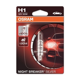 Автомобильная лампочка Osram 64150NBS-01B, Галогеновая, прозрачный/белый, 12 В