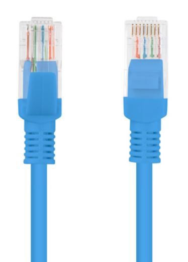 Laidas Lanberg CAT 5e UTP RJ-45 8P8C, RJ-45 8P8C, 0.25 m, mėlyna