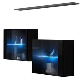 ASM Switch SB III Hanging Cabinet/Shelf Set Black/Graphite