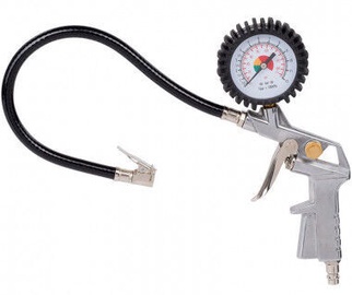 Пистолет Powerplus Pistol With Manometer 0-12bar