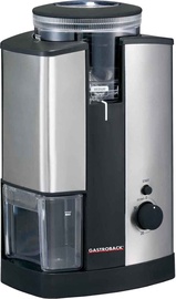 Kafijas dzirnaviņas Gastroback Design Advanced 42602, sudraba/melna