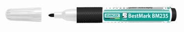Stanger BestMark BM235 Whiteboard Marker Softgrip 10pcs Black 714000