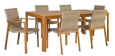 Home4you Captain Garden Furniture Set 7pcs