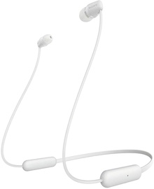 Ausinės Sony WIC200W.CE7 White, belaidės