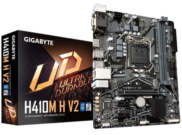 Материнская плата Gigabyte MB H410 S1200 MATX/H410M H V2 1.1