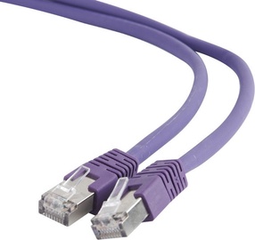 Gembird RJ-45 S/FTP Cat6A LSZH 1m Purple