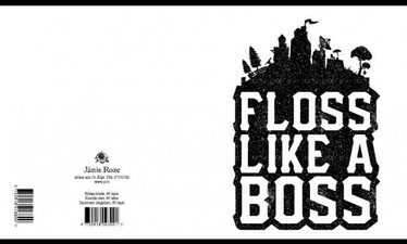 Jānis Roze Notebook JR9 60 Pages Floss Like a Boss