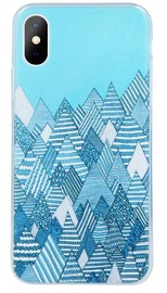 Mocco Trendy Winter Back Case For Samsung Galaxy S8 Blue