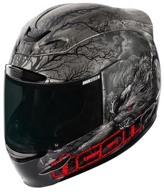 Icon Helmet Am Thriller Black L