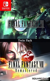 Nintendo Switch mäng Square Enix Final Fantasy VII + VIII Twin Pack