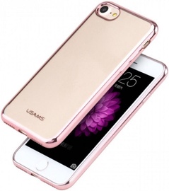 Usams Kim Silicone Back Case For Apple iPhone 7 Transparent/Rose Gold