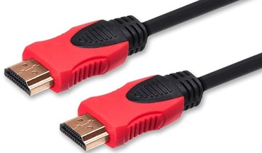 Провод Savio HDMI HDMI, HDMI, 7.5 м, черный/красный