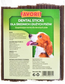 Favorit Dental Sticks Medium & Large Dog Snacks 180g