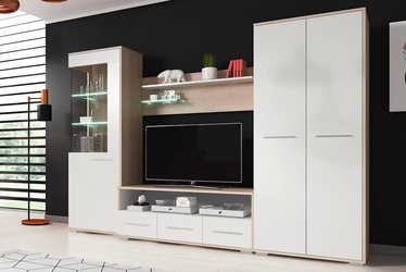 Idzczak Meble Frida Wall Unit White/Sonoma Oak