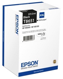 Printera kasetne Epson T8651, melna