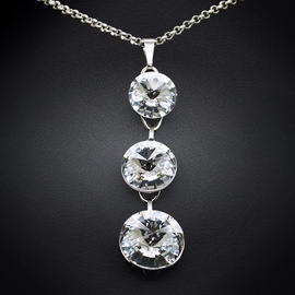 Diamond Sky Pendant Bijoux Vortex IV With Swarovski Crystals