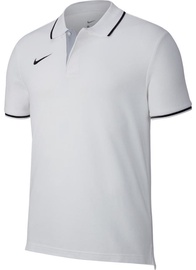 Nike Men's T-Shirt Polo Team Club 19 SS AJ1502 100 White XL