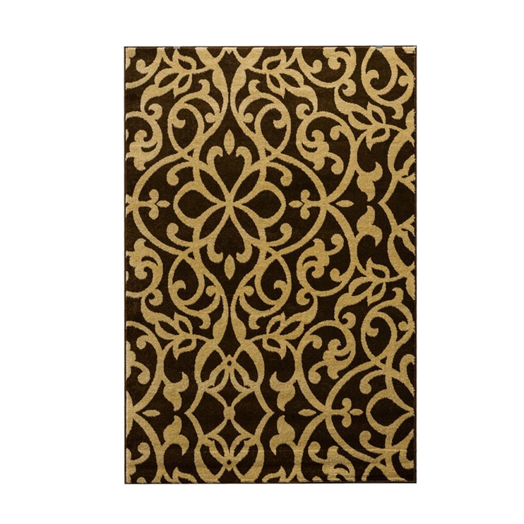 Paklājs Mutas Carpet Luxus A053448A L0173, brūna/daudzkrāsaina, 240 cm x 160 cm